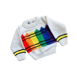 VTG KIDS CRAYOLA SWEATER